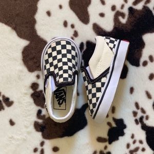 Vans Checkered Slip-Ons TODDLER